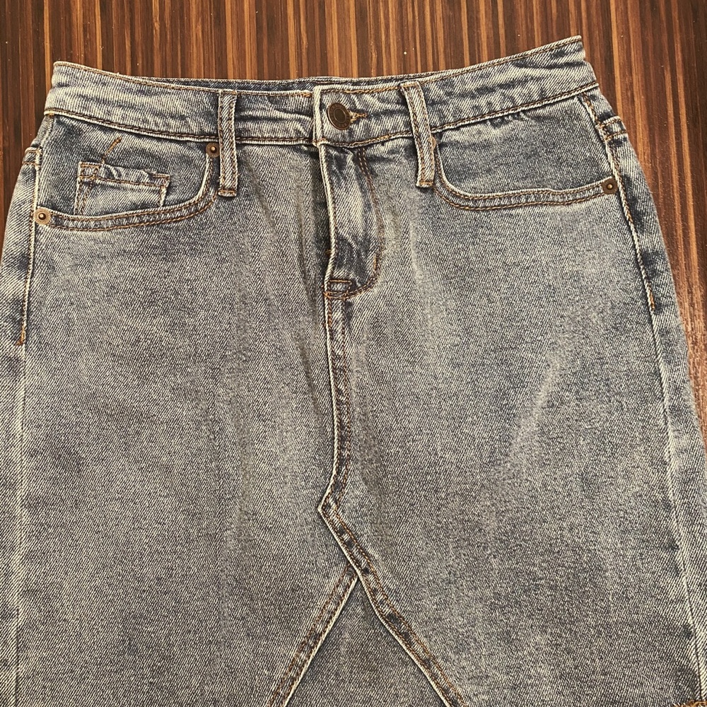 Jean Mini Skirt